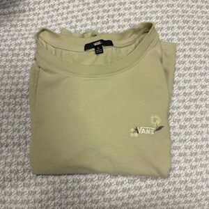 Vans cropped T shirt